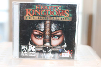 Heretic Kingdoms: The Inquisition PC Game CD-ROM