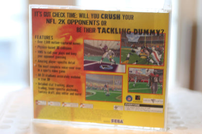 Sega Sports NFL 2K Dreamcast Video Game mANY scuffs on the cd