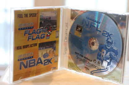 Sega Sports NFL 2K Dreamcast Video Game mANY scuffs on the cd