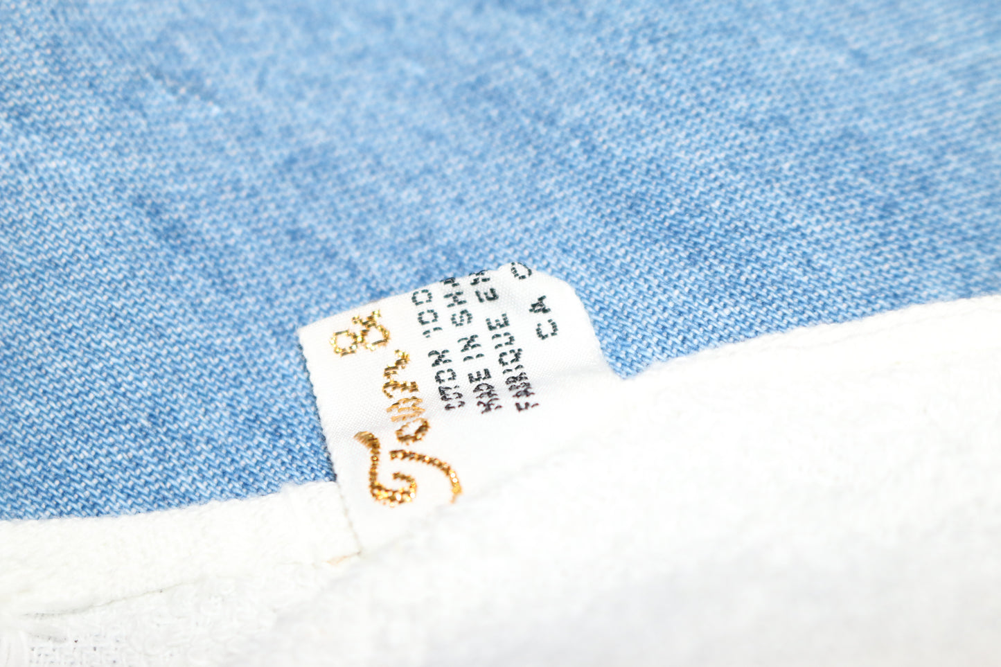 Vintage Hanging Kitchen Towel w/ Cord – Terry Cloth Fruit & Cup Pattern – Oven Door Towel