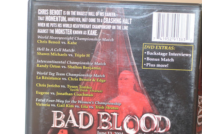 WWE Bad Blood DVD June 13, 2004 Columbus, OH Wrestling Event