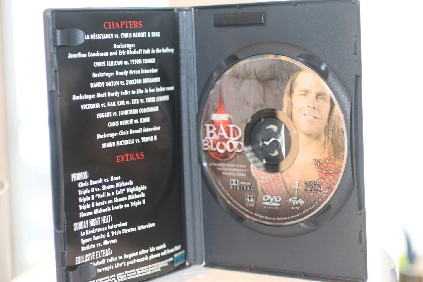 WWE Bad Blood DVD June 13, 2004 Columbus, OH Wrestling Event