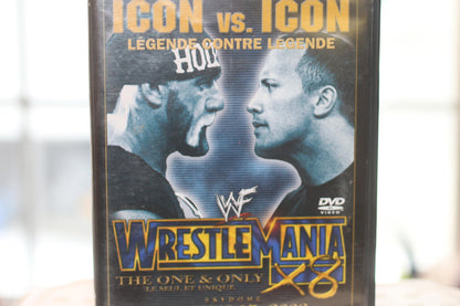 wwf wwe WrestleMania X8 DVD - Icon vs. Icon - March 17, 2002