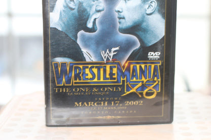 wwf wwe WrestleMania X8 DVD - Icon vs. Icon - March 17, 2002