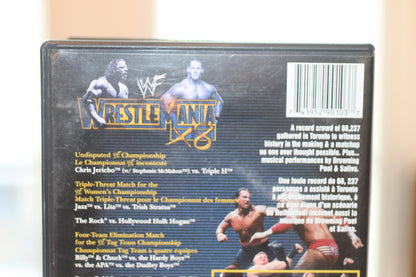 wwf wwe WrestleMania X8 DVD - Icon vs. Icon - March 17, 2002