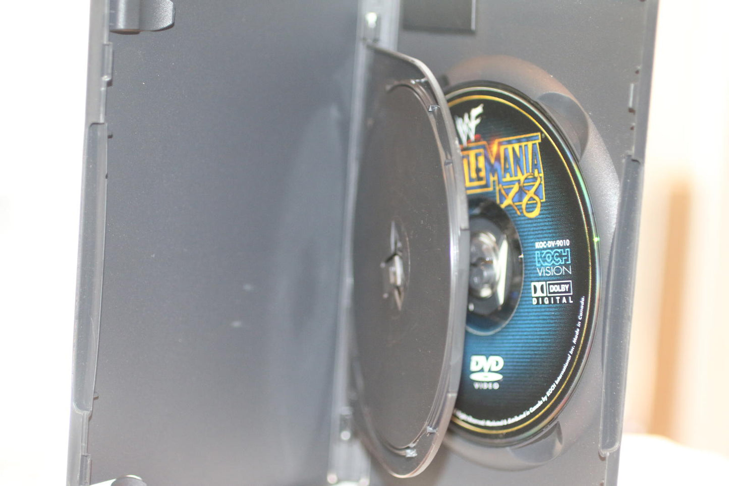 wwf wwe WrestleMania X8 DVD - Icon vs. Icon - March 17, 2002
