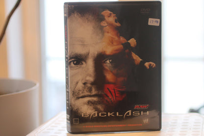 World Wrestling Entertainment WWE Raw Presents Backlash 2004 DVD CIB W/ Insert