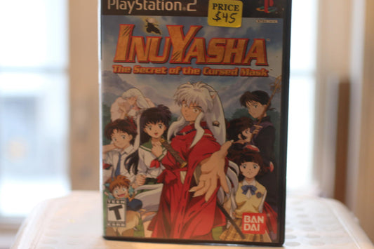 Inuyasha: The Secret of the Cursed Mask - PlayStation 2 Video Game