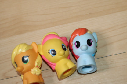 Lot Of 3 Mini Figures Playskool Friends My Little Pony Star Bumblesweet Dash