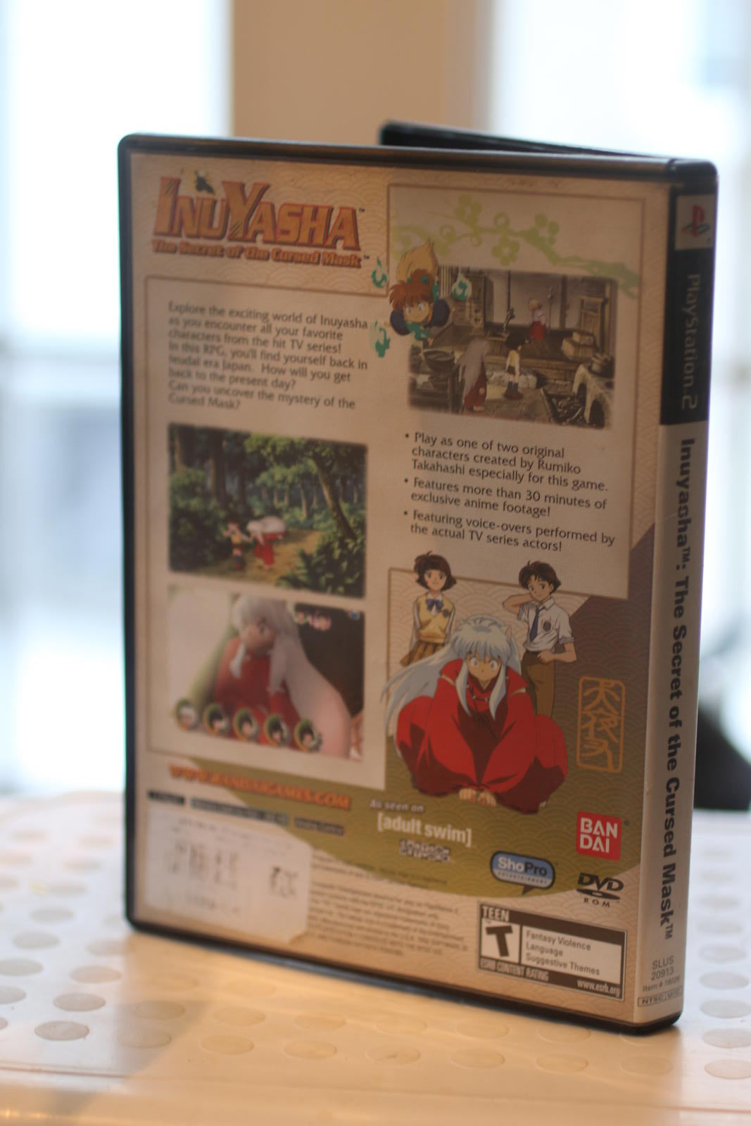 Inuyasha: The Secret of the Cursed Mask - PlayStation 2 Video Game
