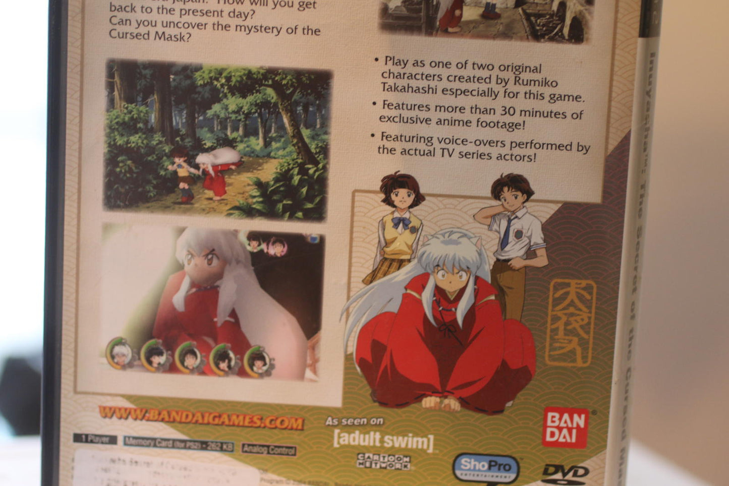 Inuyasha: The Secret of the Cursed Mask - PlayStation 2 Video Game
