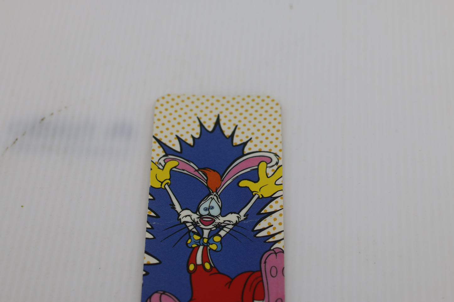 Vintage 1987 Roger Rabbit Bookmark – Disney / Amblin – One Stop Posters #1
