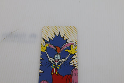 Vintage 1987 Roger Rabbit Bookmark – Disney / Amblin – One Stop Posters #1