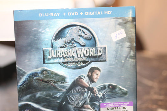 Jurassic World Monde Jurassic English & Français Blu-ray + DVD + Digital HD