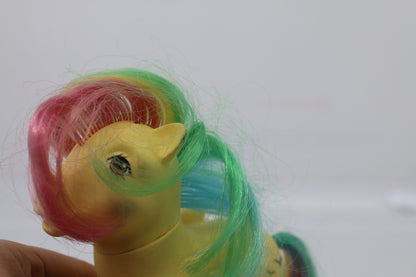 Vintage 1983 My Little Pony G1 Skydancer Rainbow Pegasus With Brush
