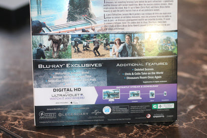Jurassic World Monde Jurassic English & Français Blu-ray + DVD + Digital HD
