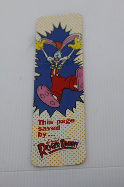 Vintage 1987 Roger Rabbit Bookmark – Disney / Amblin – One Stop Posters #2