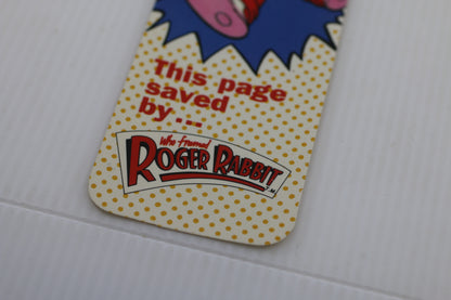 Vintage 1987 Roger Rabbit Bookmark – Disney / Amblin – One Stop Posters #2