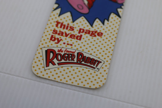 Vintage 1987 Roger Rabbit Bookmark – Disney / Amblin – One Stop Posters #2