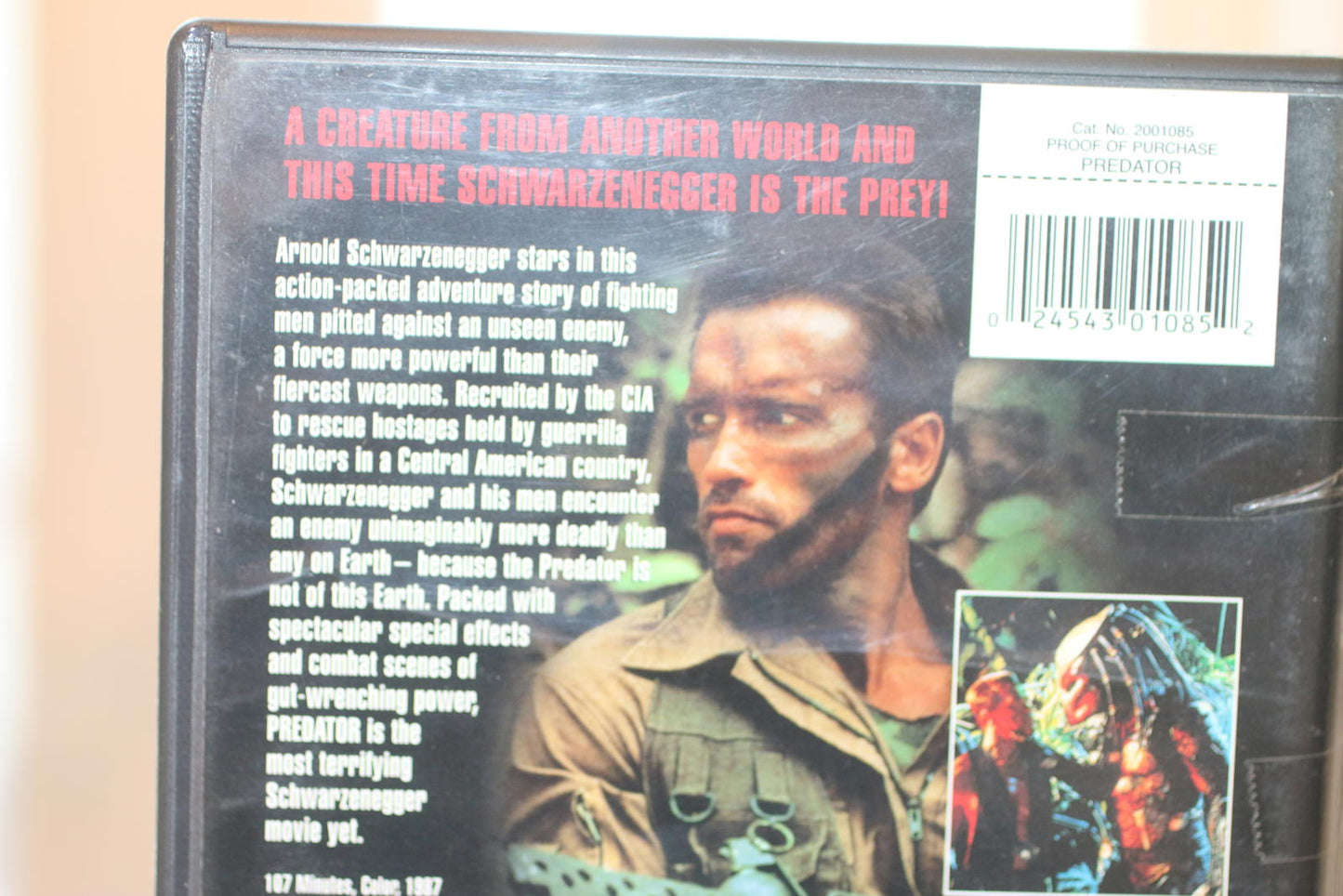 Predator DVD Starring Schwarzenegger - Enhanced Widescreen french & English