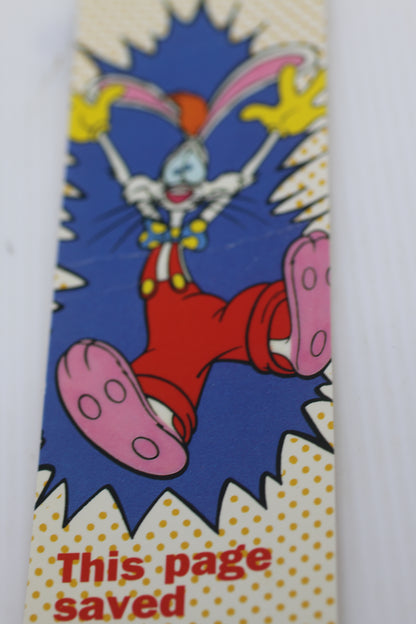 Vintage 1987 Roger Rabbit Bookmark – Disney / Amblin – One Stop Posters #3
