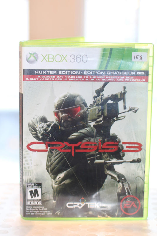 Crysis 3 Hunter Edition Xbox 360 Video Game
