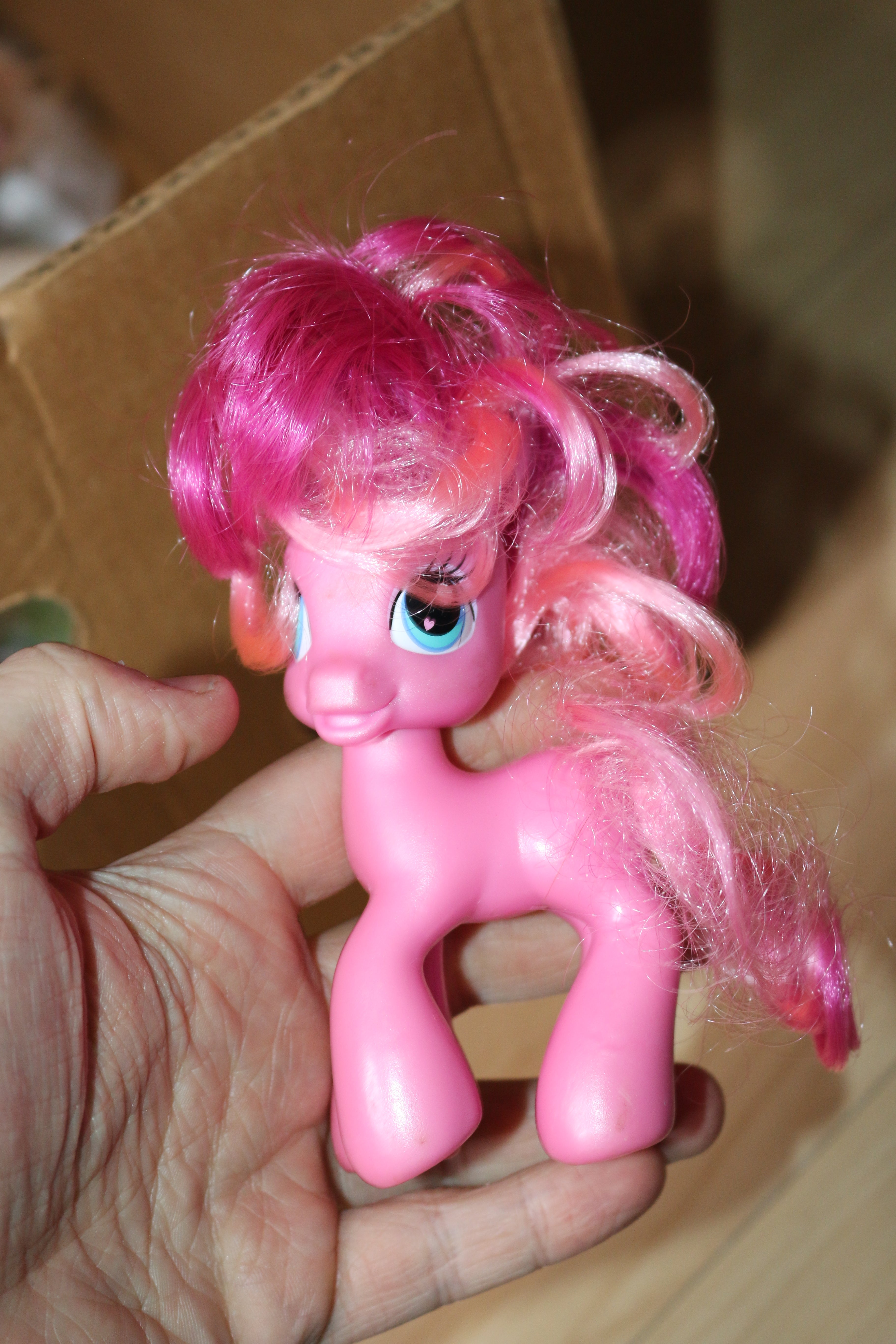 My Little Pony G3.5 Pinkie Pie Convertible Hasbro 2009 Mlp Figure Toy –  Omniphustoys
