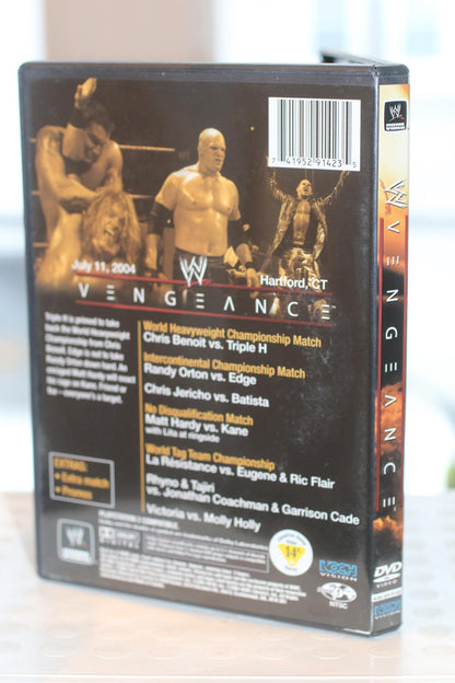 WWE Vengeance DVD July 11, 2004 Wrestling Event