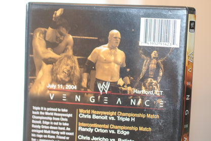 WWE Vengeance DVD July 11, 2004 Wrestling Event