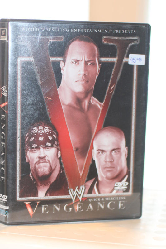WWE Vengeance DVD Quick & Merciless Wrestling Entertainment