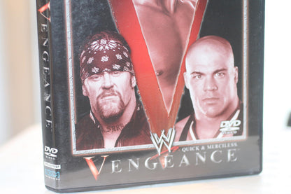 WWE Vengeance DVD Quick & Merciless Wrestling Entertainment