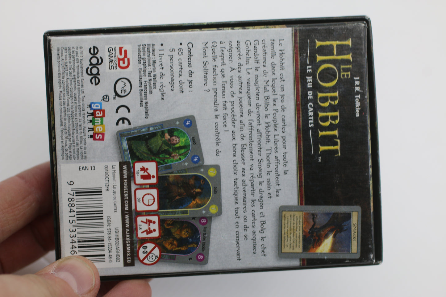 Le Hobbit – Le Jeu de Cartes (FR) – J.R.R. Tolkien – Edge – Complet