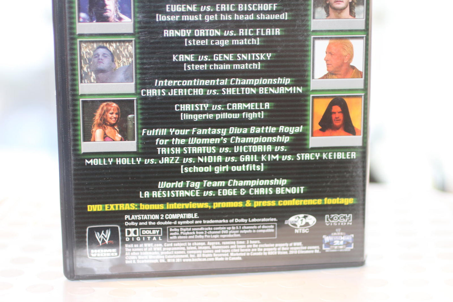 WWE Raw Presents Taboo Tuesday (DVD, 2004)