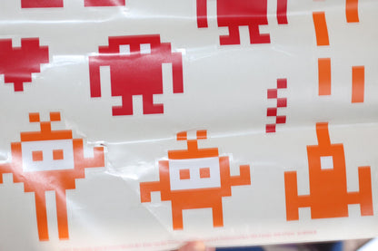 Vintage rare IKEA SLÄTTHULT 2011 Space Invaders Wall Stickers Decals