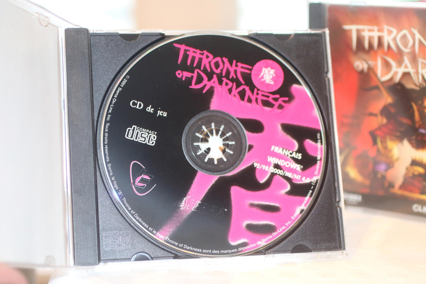 Throne of Darkness PC CD-ROM Video Game 2 Discs NO CD Key