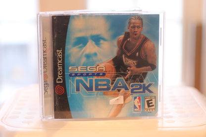 NBA 2K1 (Sega Dreamcast, 1999) Complete CIB