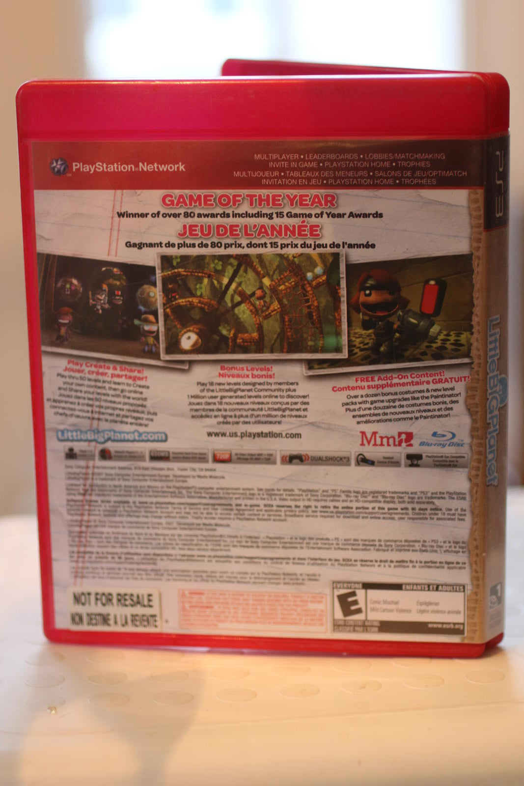 LittleBigPlanet Game Of The Year Edition PS3 PLay Station 3