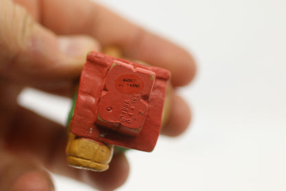 1986 Vintage Furskins Bears Scout’s Scooter Figure – PVC – 2.5" – Hong Kong