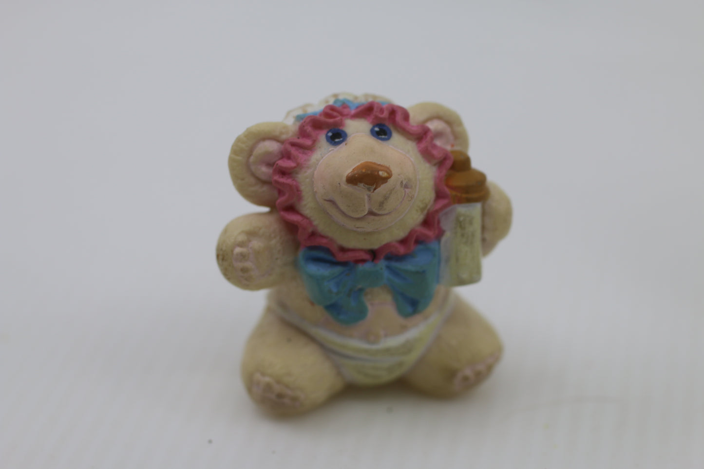 1986 Furskins The Baby Bear Plastic Figurine Vintage Collectable OAA Inc.