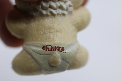1986 Furskins The Baby Bear Plastic Figurine Vintage Collectable OAA Inc.