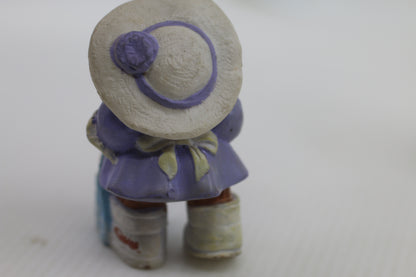 1986 Furskins Mother W Baby Bear Plastic Figurine Vintage Collectable OAA Inc.