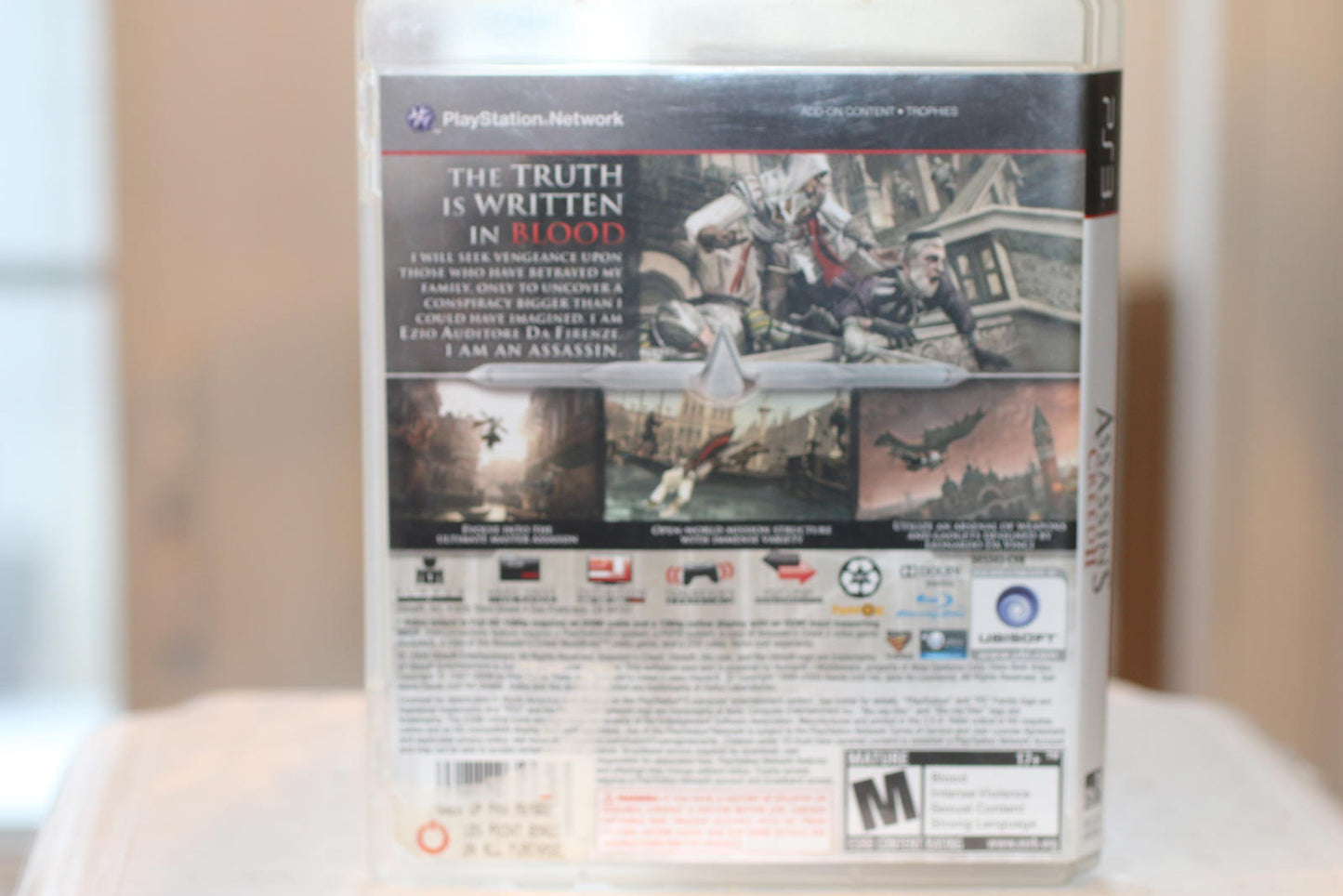 Assassin's Creed II for PS3 pLAY sTATION 3 VIDEO GAME