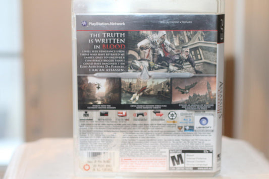 Assassin's Creed II for PS3 pLAY sTATION 3 VIDEO GAME