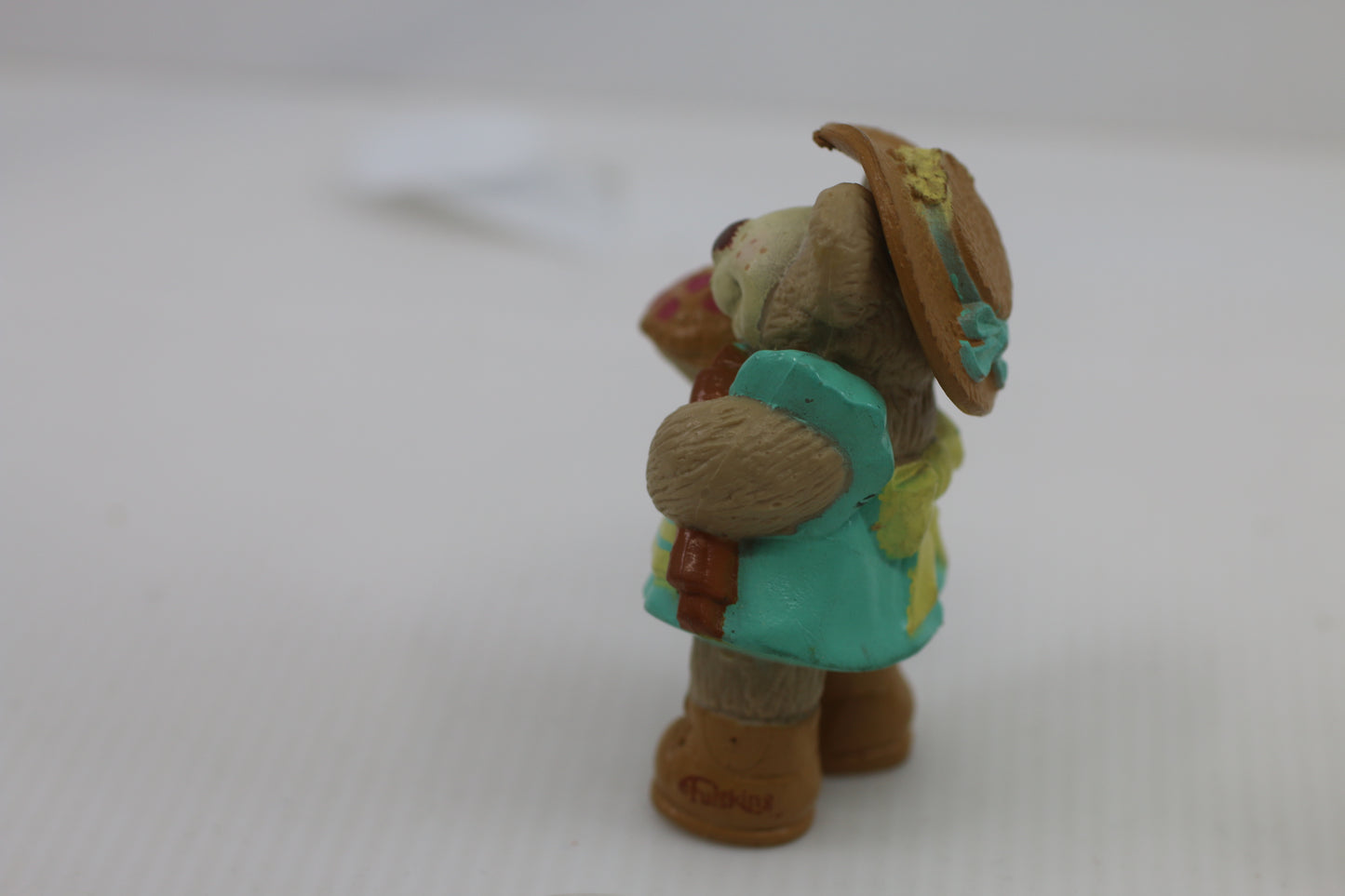 OAA Inc Vintage 1986 Furskins Baker Bear PVC Figurine Vintage Collectible