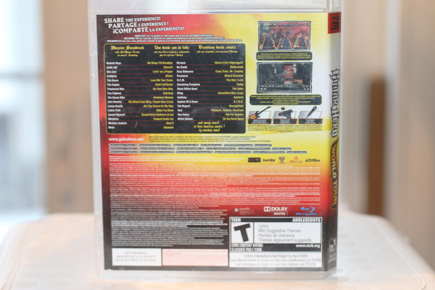Guitar Hero World Tour PlayStation 3 Video Game PS3 Fun