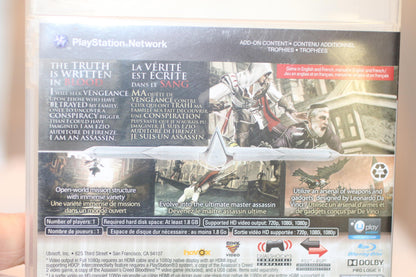 Assassin's Creed II PlayStation 3 Video Game PS3 Complete