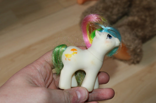 My Little Pony G1 Vintage First Tooth Baby Quackers +
