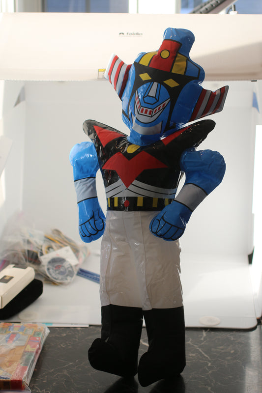 Robot Large inflatable toy figure vintage 70' grendizer Goldorak rare series