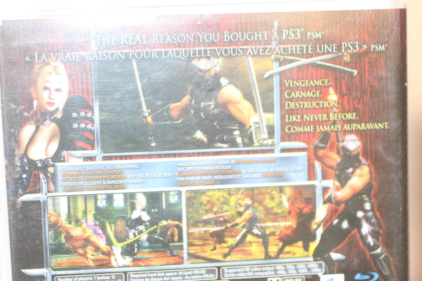 Ninja Gaiden Sigma PlayStation 3 Video Game PS3