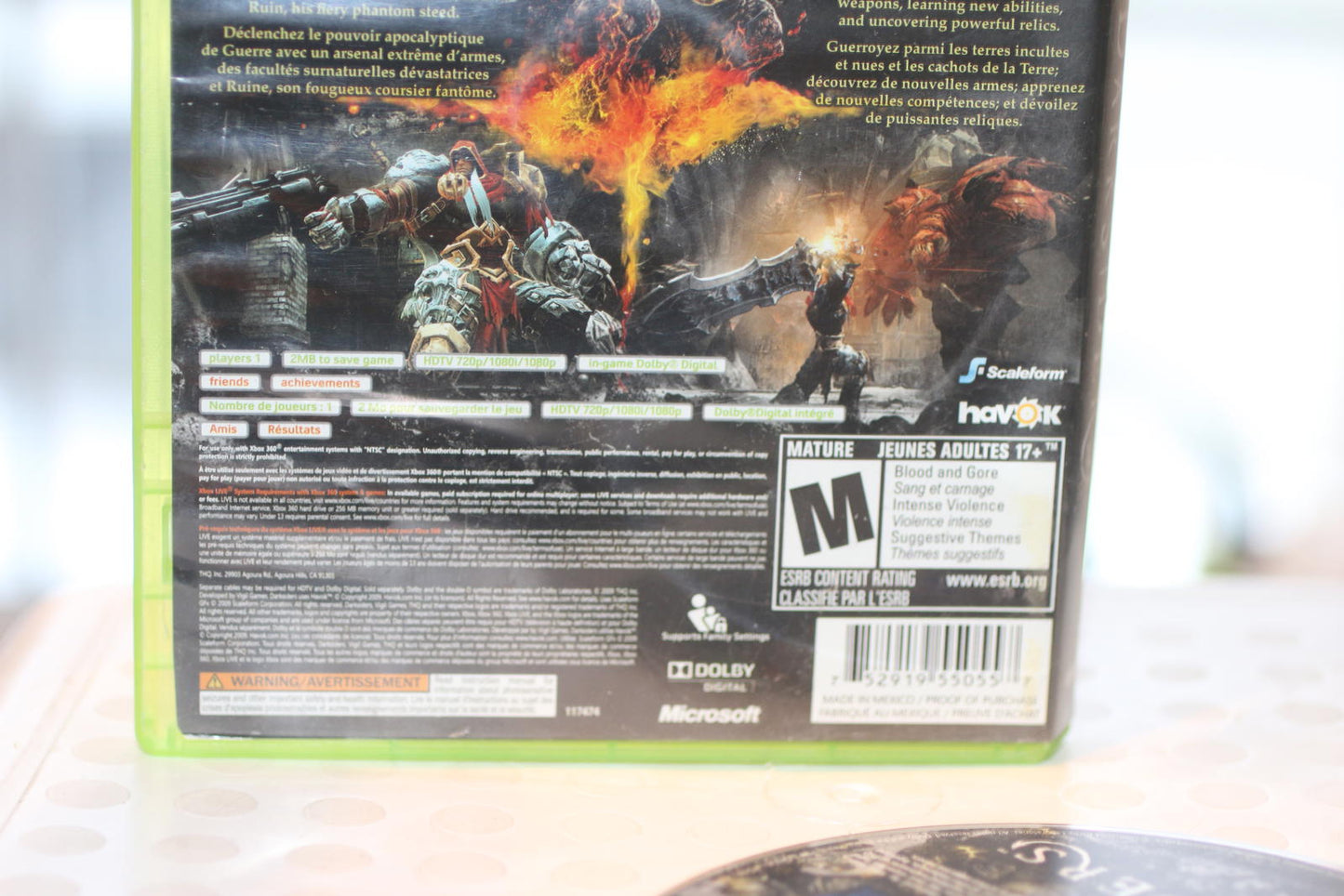 Darksiders Xbox 360 Video Game